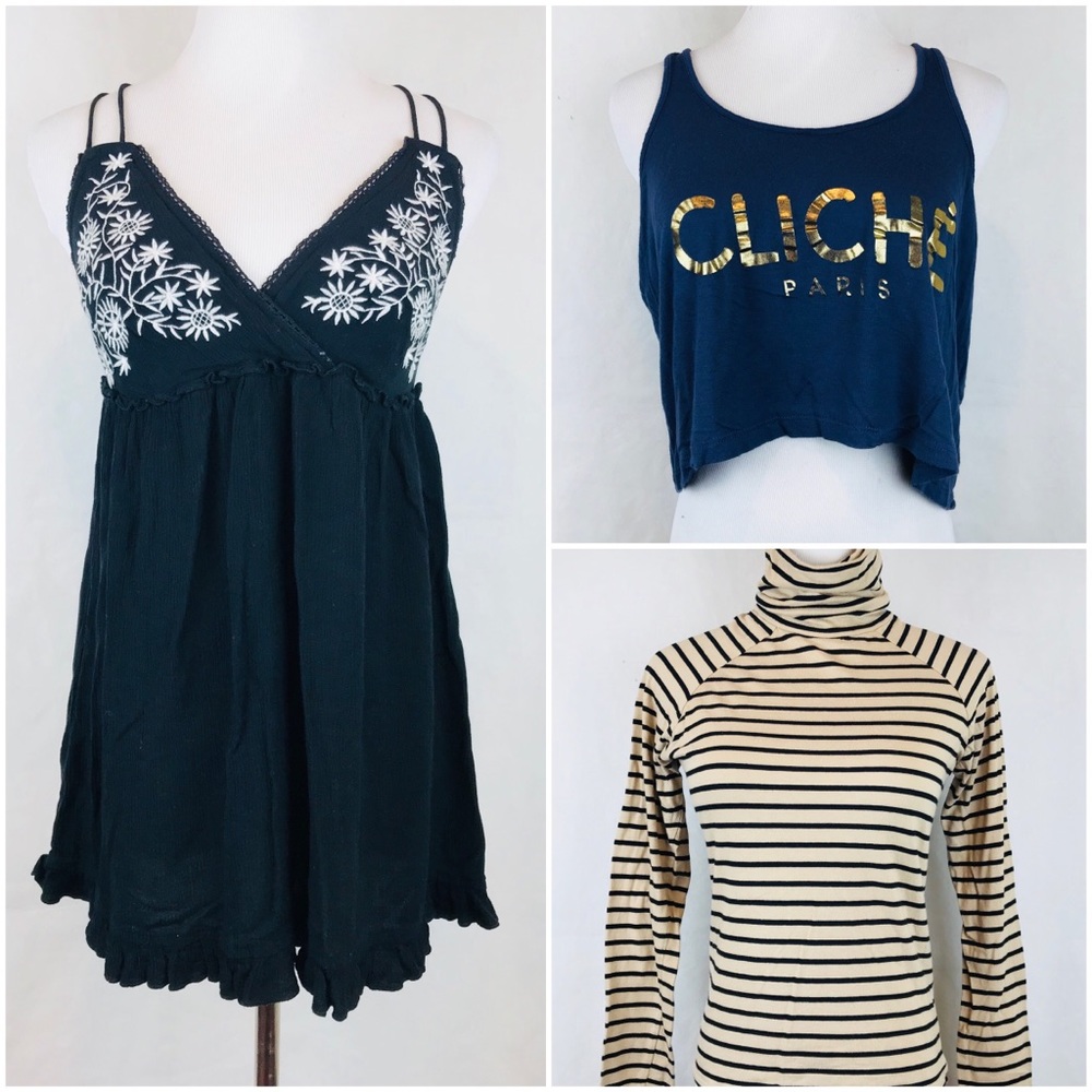 Forever 21 lot of 3 tops small